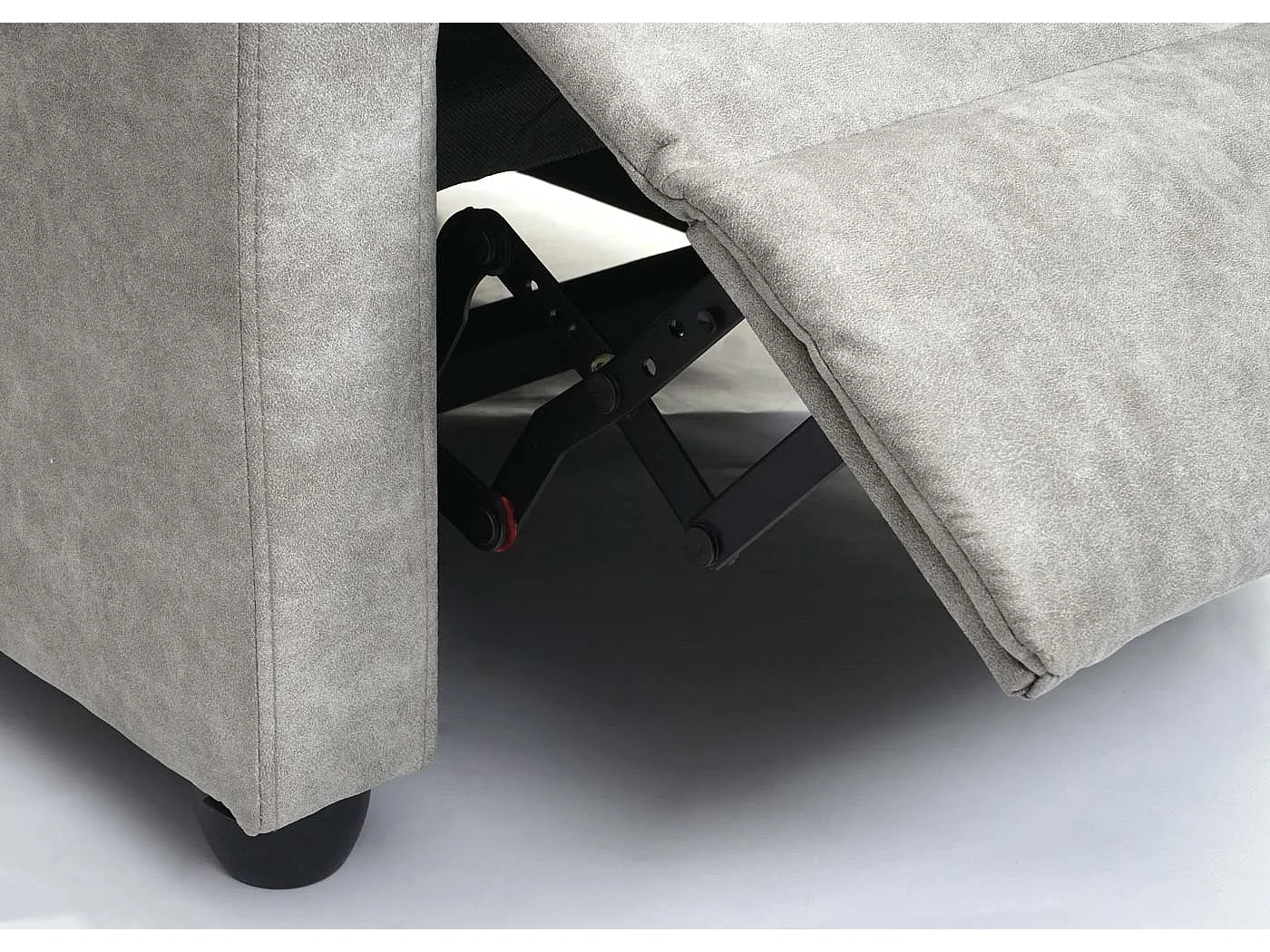 Fauteuil TV de relaxation tissu grise 69 x 54 x 77 cm 04_0006879