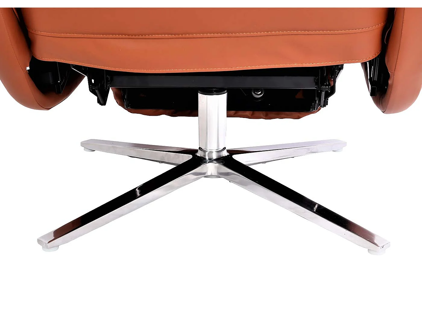 Fauteuil de relaxation fauteuil cuir marron 77 x 58 x 90 cm 04_0006832