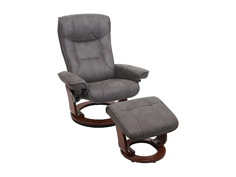 Fauteuil de relaxation TV tissu marron 86 x 82 x 105 cm 04_0003676