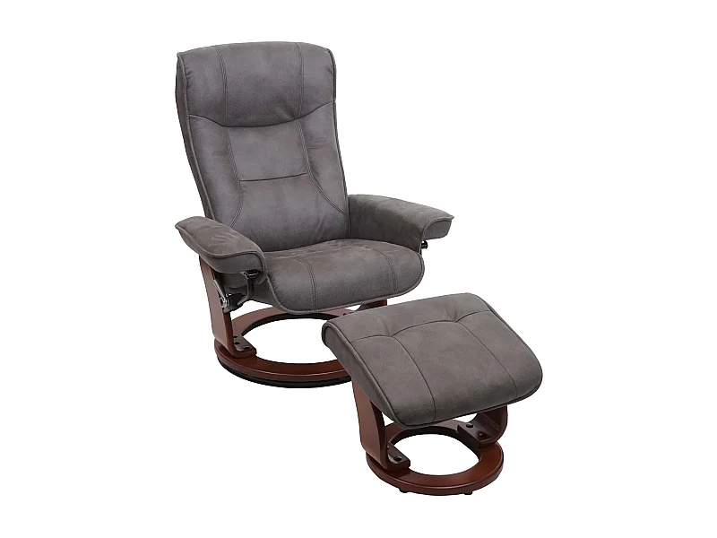 Fauteuil de relaxation TV tissu marron 86 x 82 x 105 cm 04_0003676