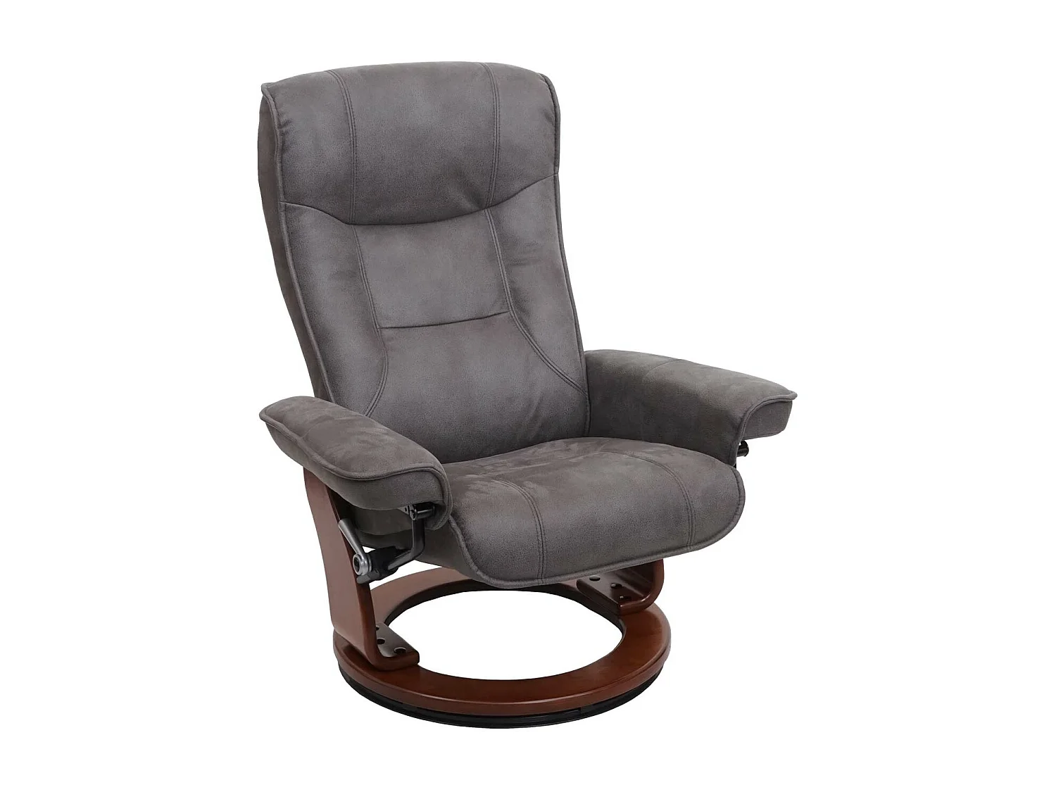 Fauteuil de relaxation TV tissu marron 86 x 82 x 105 cm 04_0003676