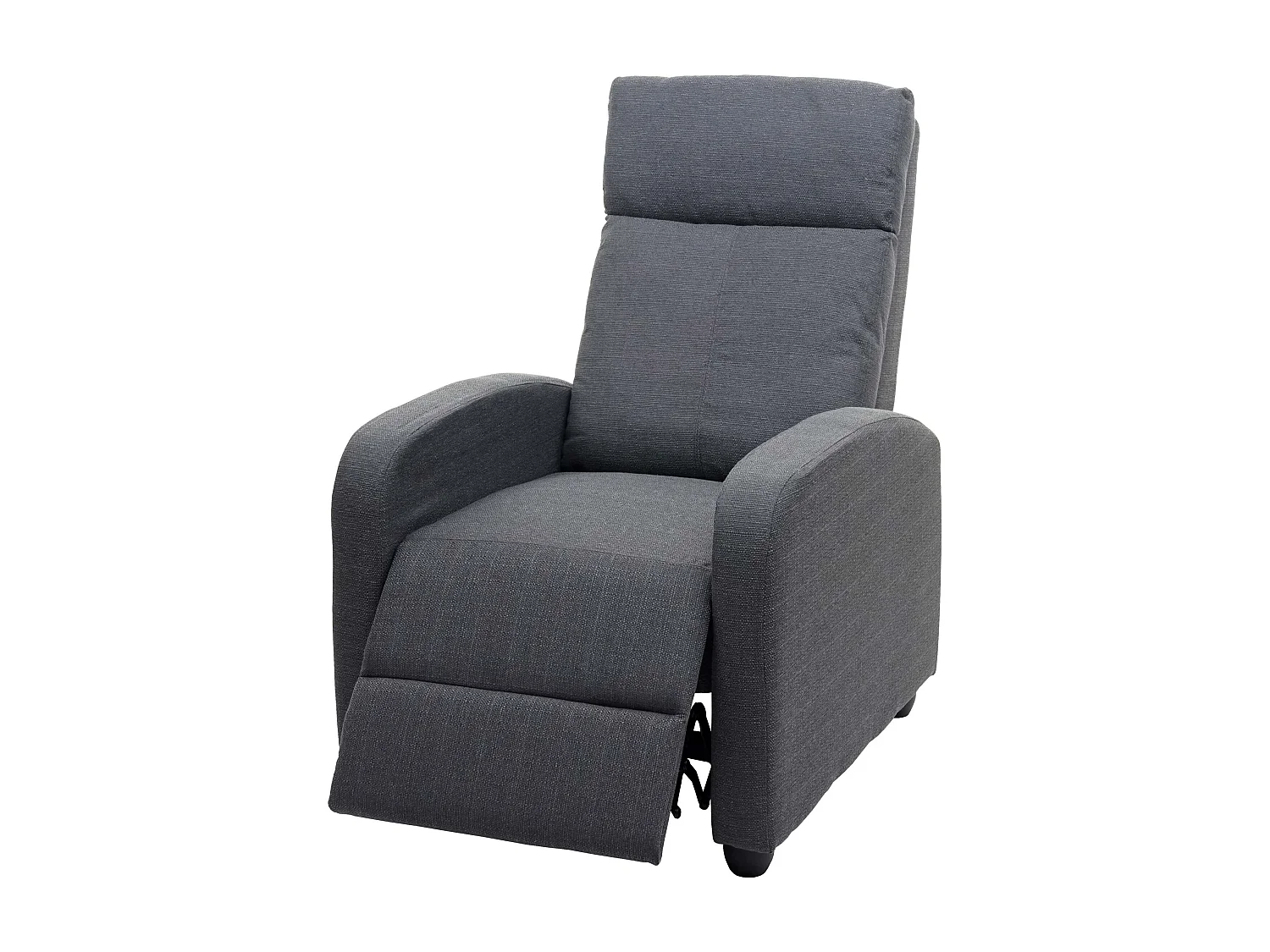 Fauteuil TV relaxation fonction tissu grise 67 x 90 x 102 cm 04_0002003