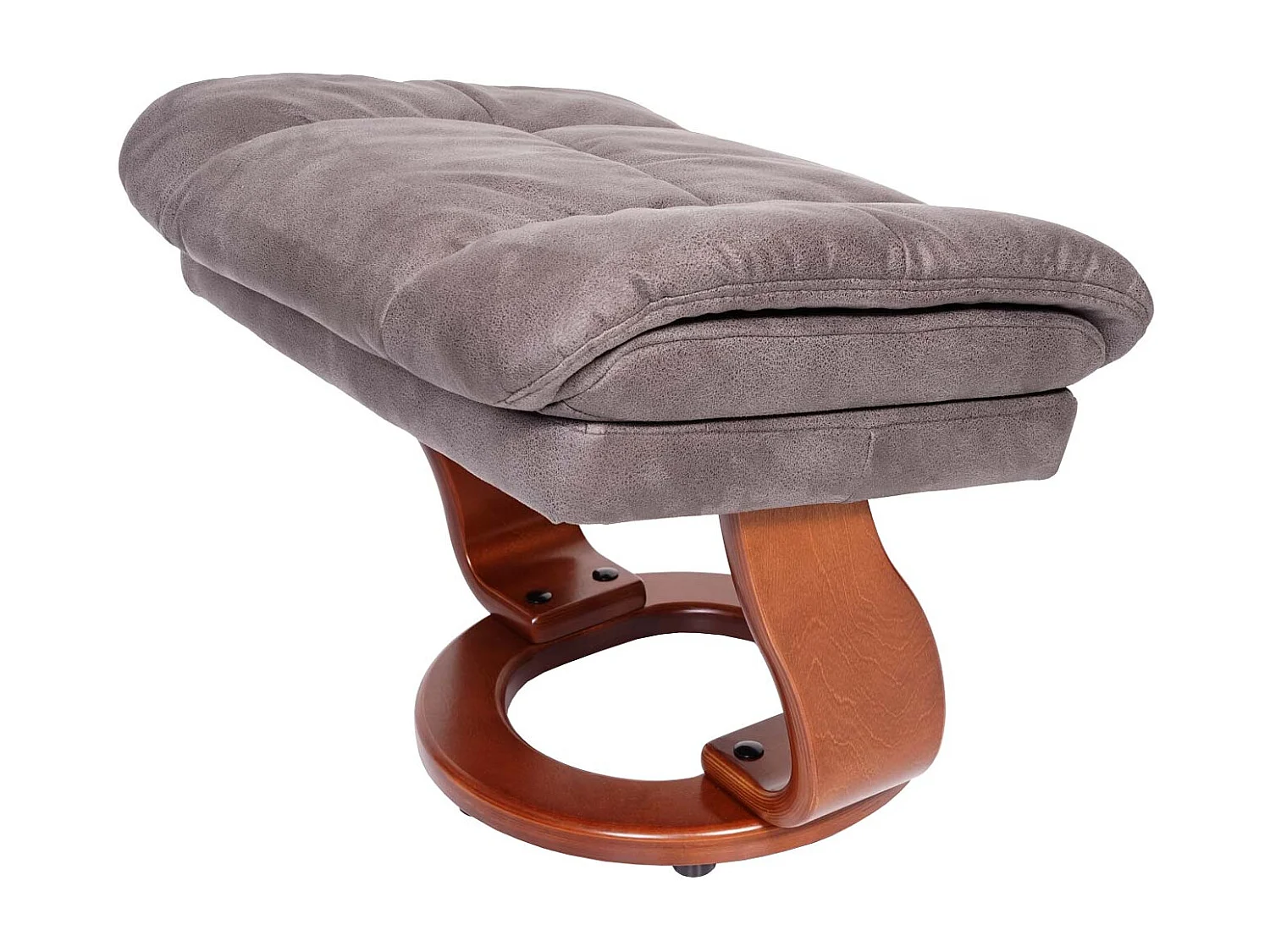 Fauteuil de relaxation TV tissu marron 97 x 88 x 112 cm 04_0003665