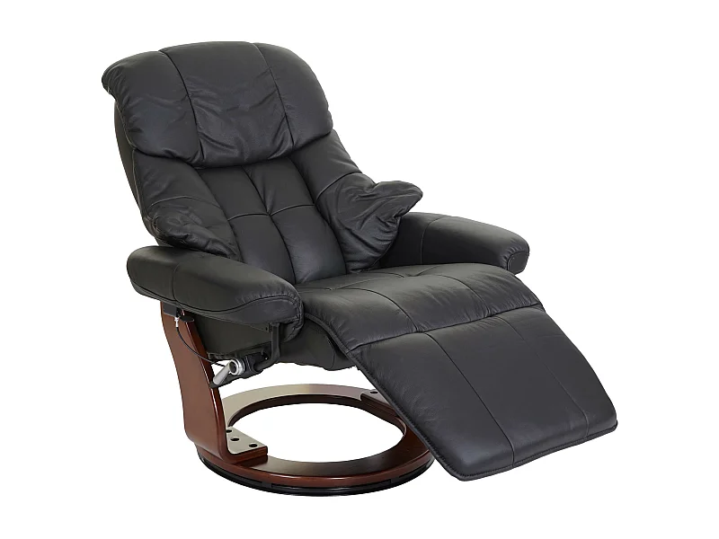 Fauteuil TV de relaxation cuir marron 78 x 64 x 86 cm 04_0007815