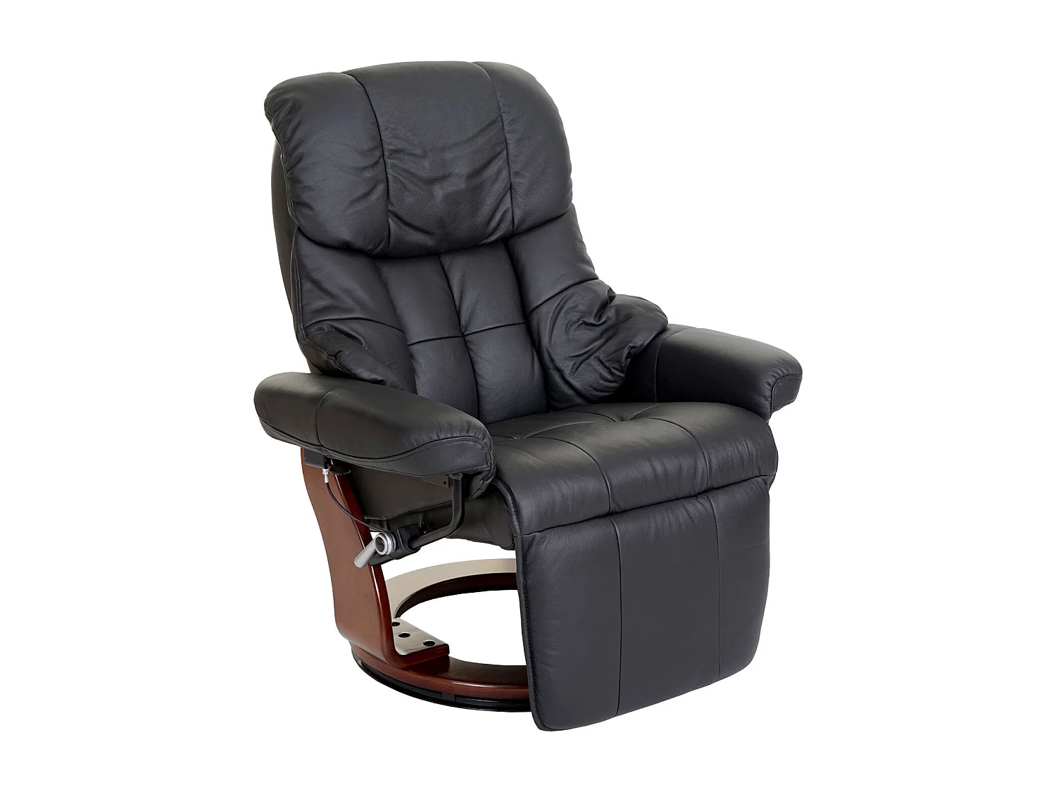 Fauteuil TV de relaxation cuir marron 78 x 64 x 86 cm 04_0007815