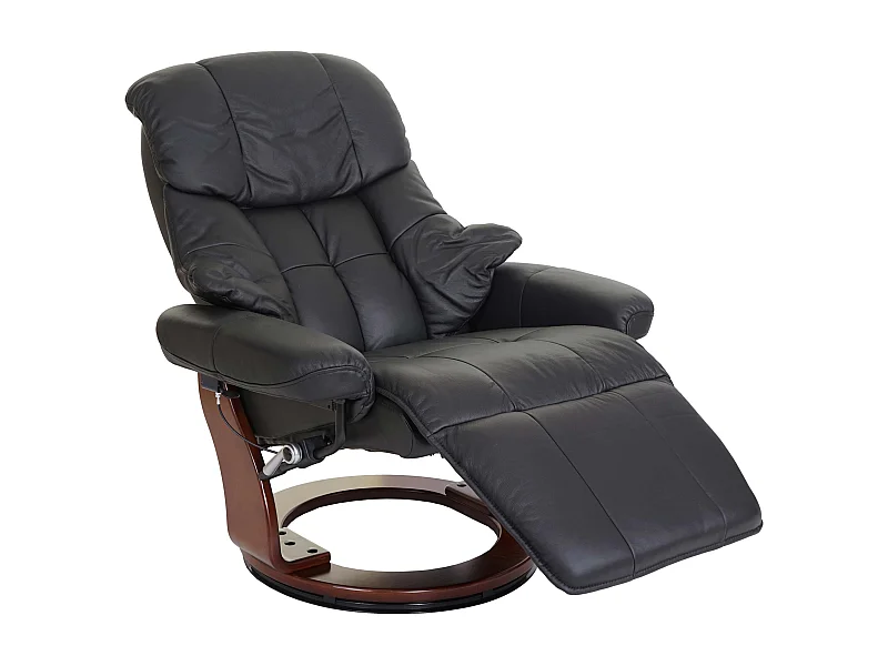 Fauteuil TV de relaxation cuir marron 78 x 64 x 86 cm 04_0007815