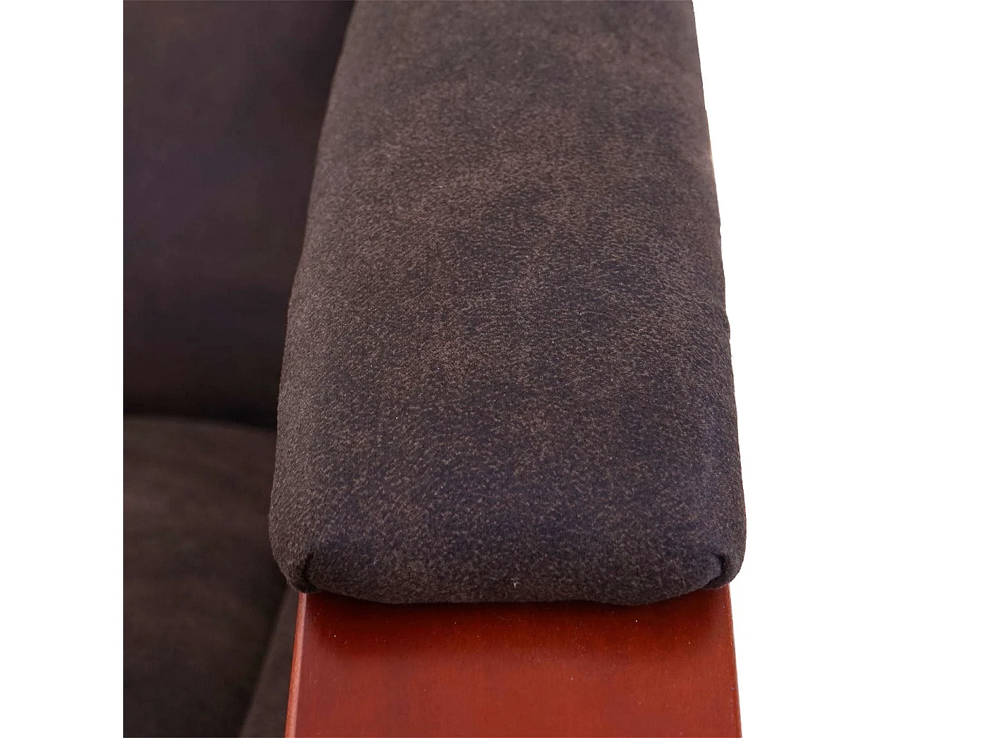 Fauteuil de relaxation avec tissu marron 69 x 143 x 99 cm 04_0004339