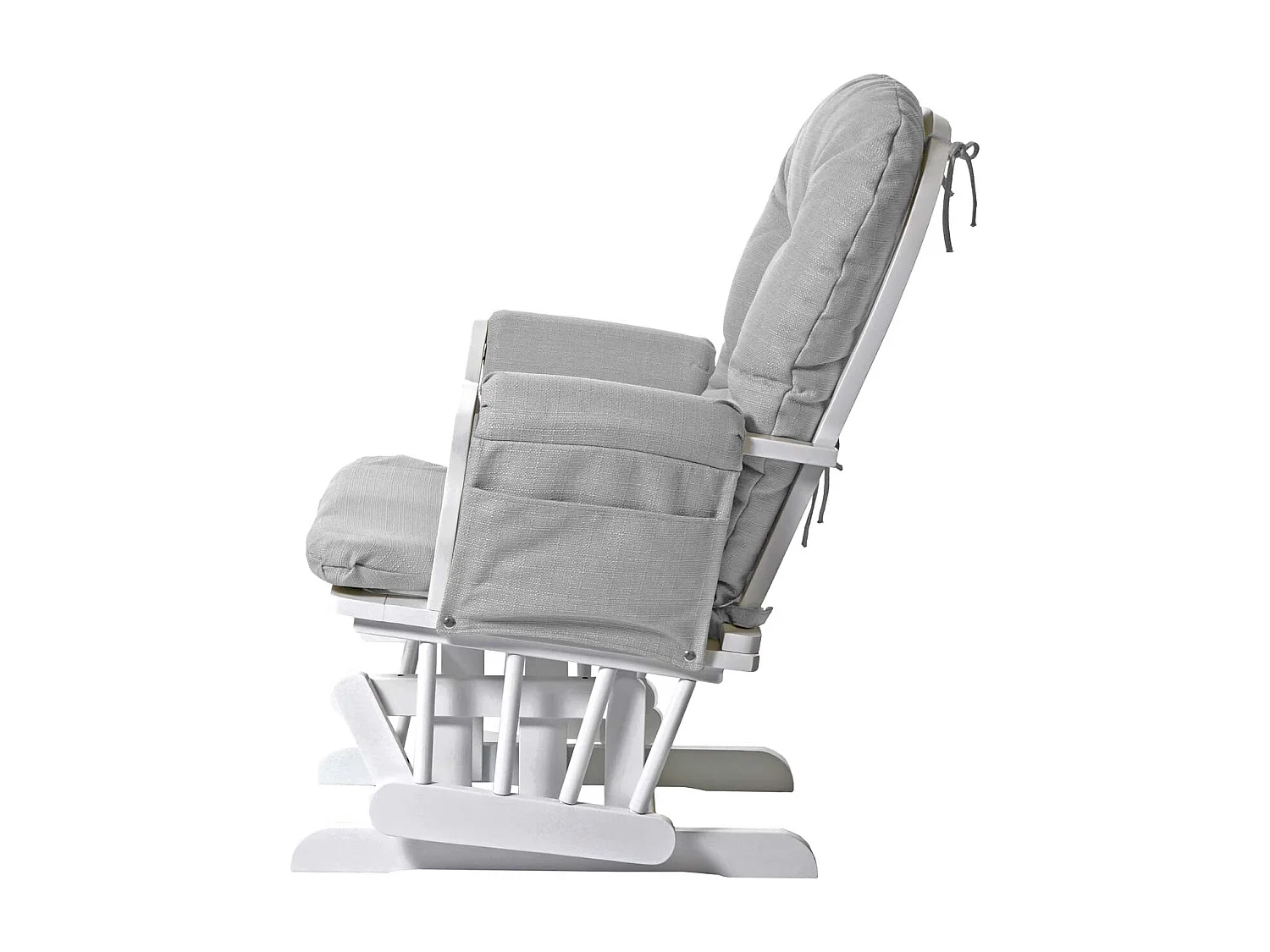 Fauteuil de relaxation fonction bois blanche 57 x 44 x 91 cm 04_0006825