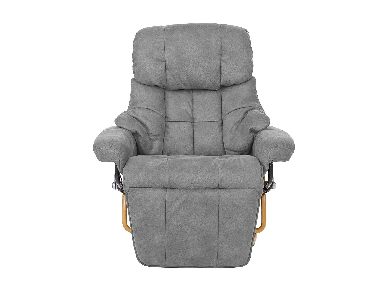 Fauteuil de relaxation avec tissu grise 90 x 82 x 105 cm 04_0003670