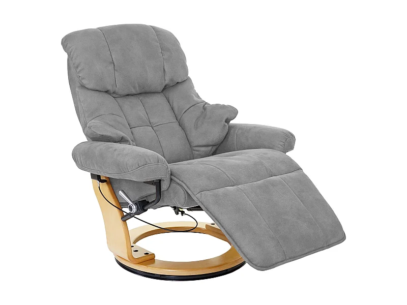 Fauteuil de relaxation avec tissu grise 90 x 82 x 105 cm 04_0003670