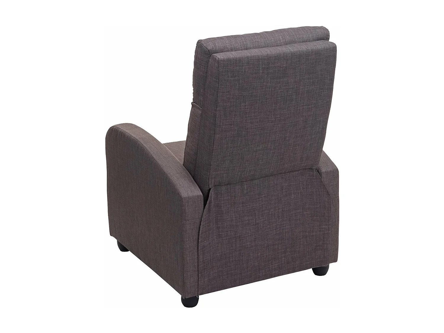Fauteuil TV relaxation fonction tissu grise 69 x 55 x 78 cm 04_0006878