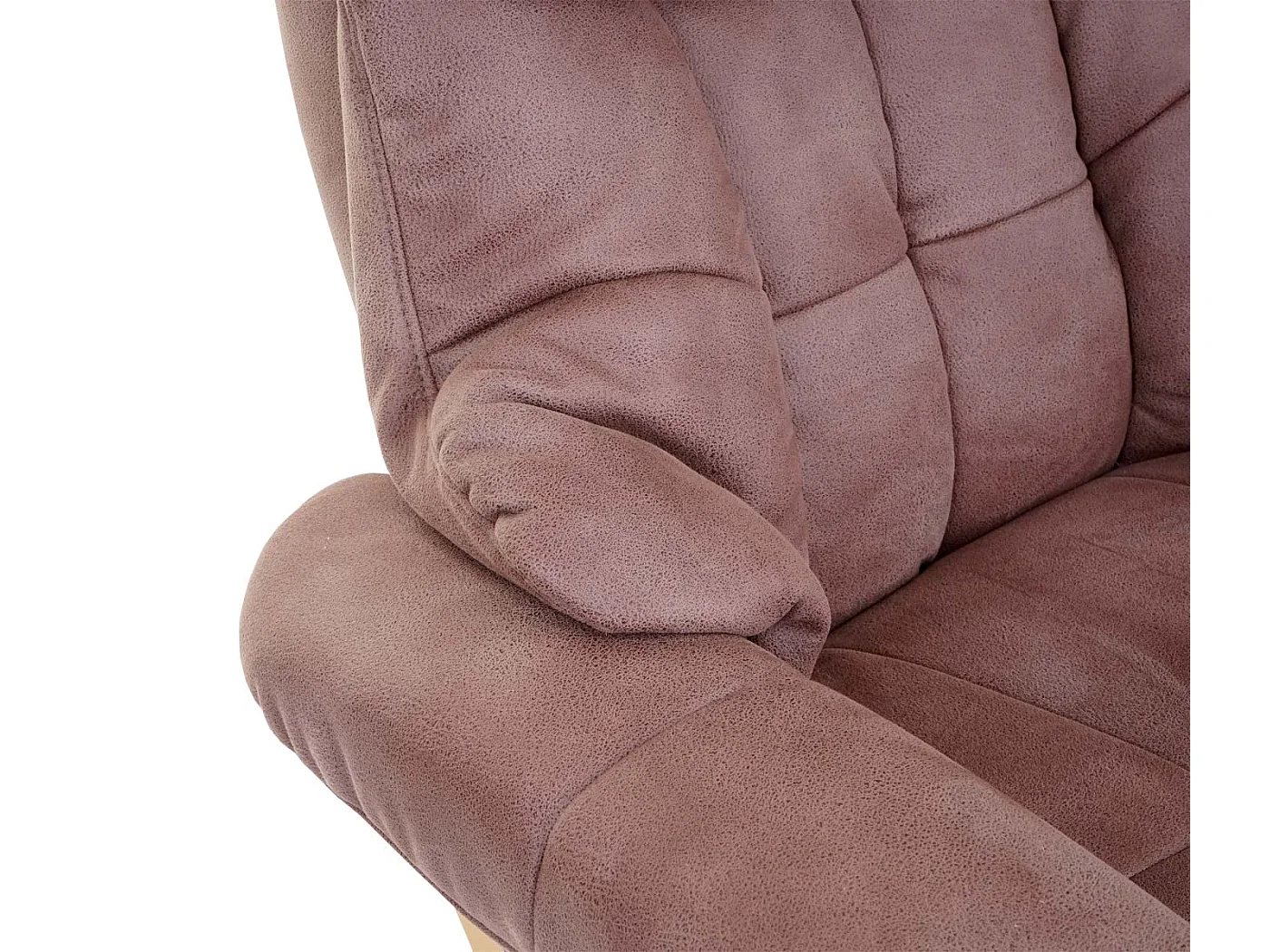 Fauteuil de relaxation avec tissu marron 90 x 82 x 105 cm 04_0003669