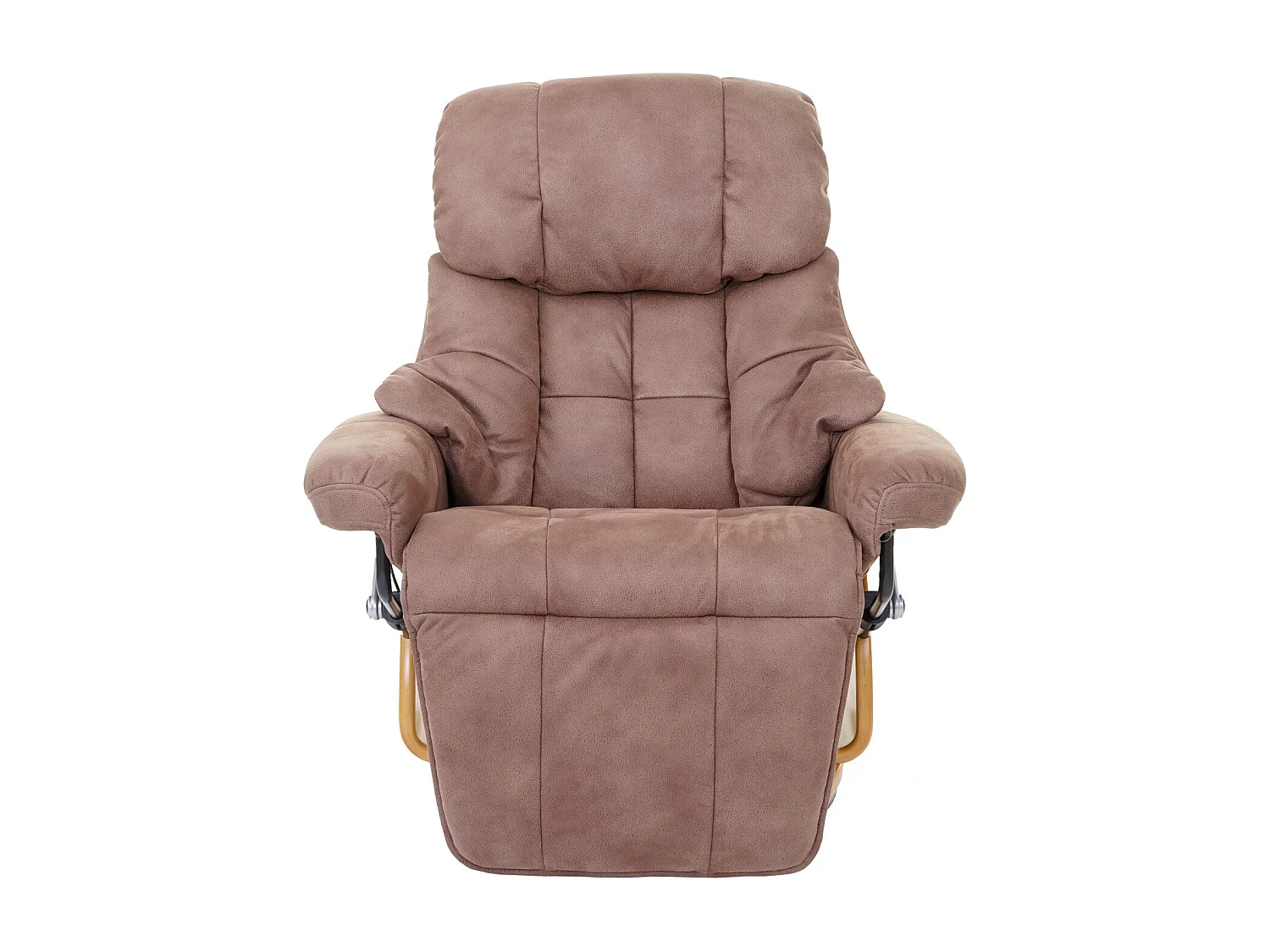 Fauteuil de relaxation avec tissu marron 90 x 82 x 105 cm 04_0003669