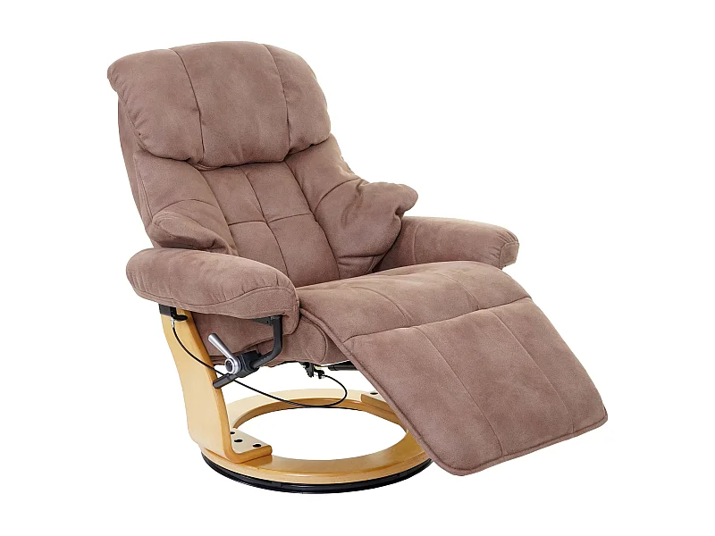 Fauteuil de relaxation avec tissu marron 90 x 82 x 105 cm 04_0003669