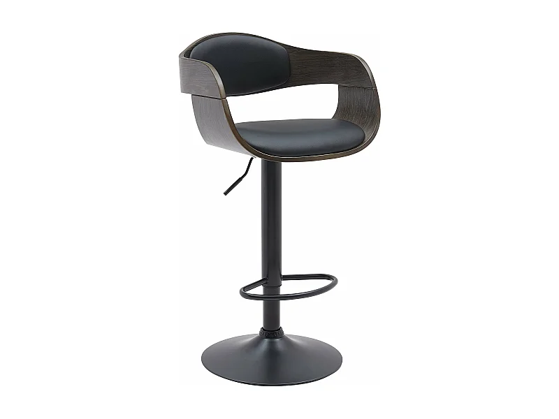 Tabouret de bar x1 métal marron 50 x 48 x 86 cm 10_0005037