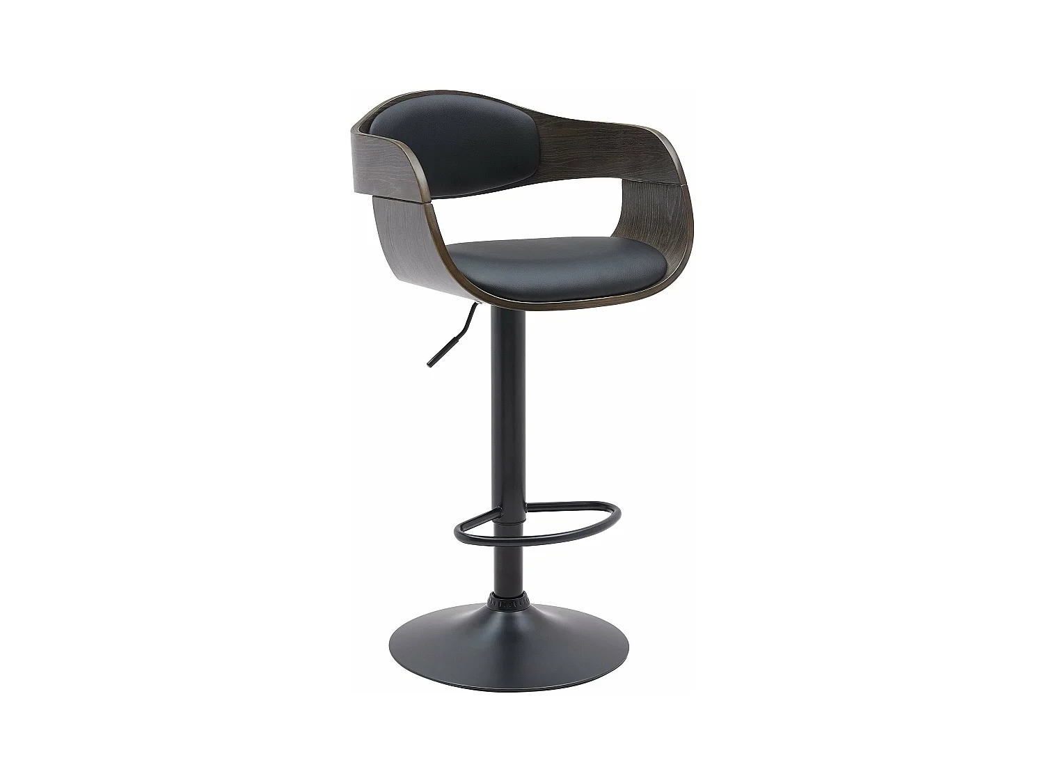 Tabouret de bar x1 métal marron 50 x 48 x 86 cm 10_0005037