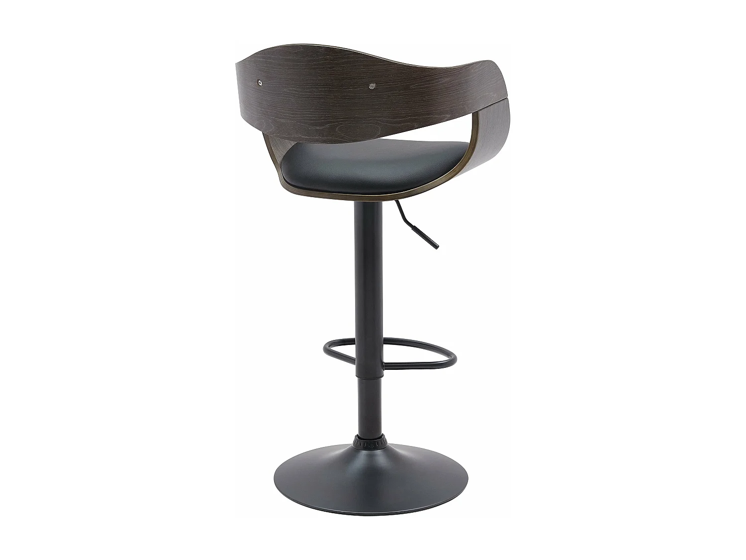 Tabouret de bar x1 métal marron 50 x 48 x 86 cm 10_0005037