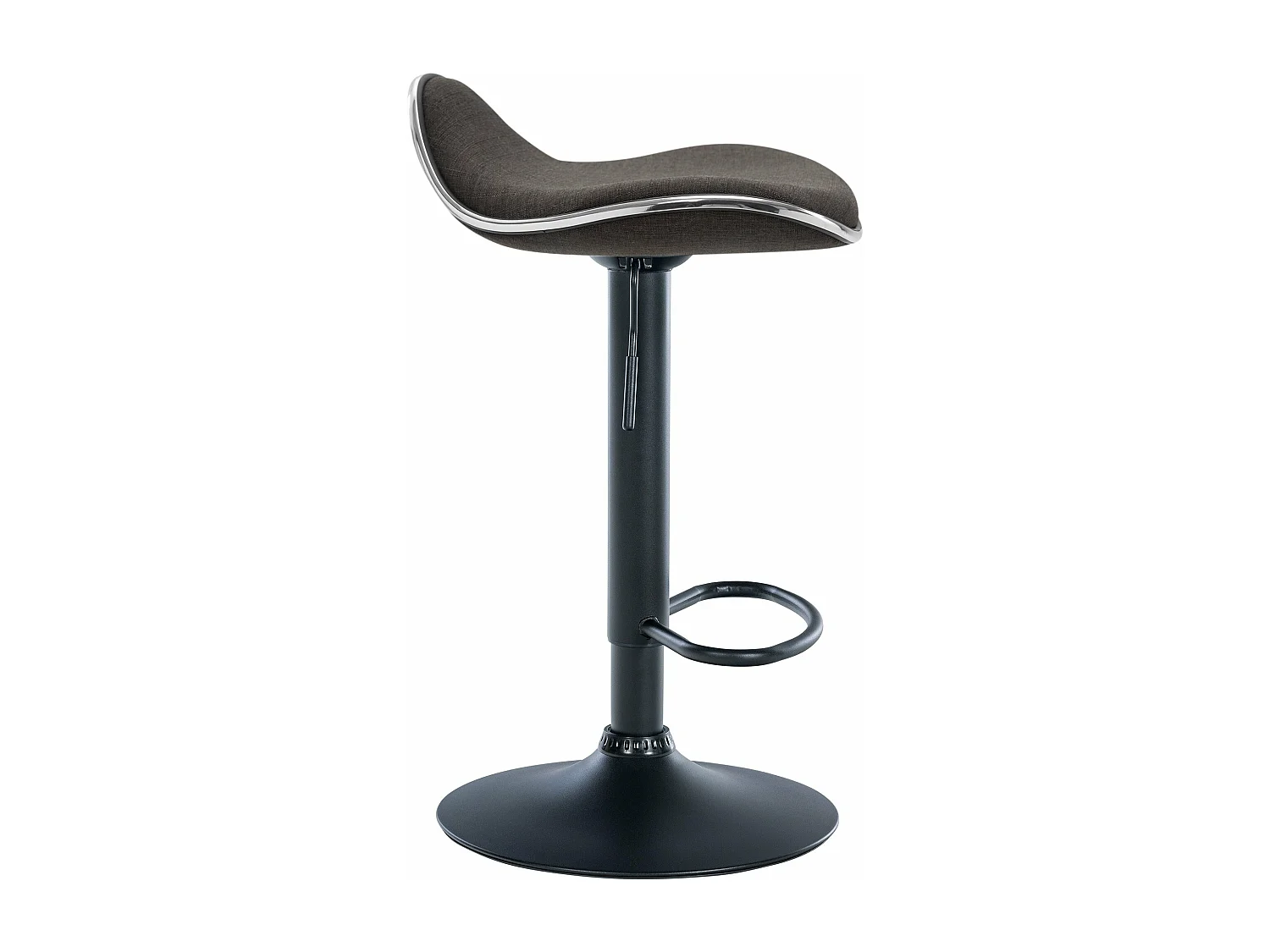 Tabouret de bar x1 métal grise 45 x 45 x 71 cm 10_0005391