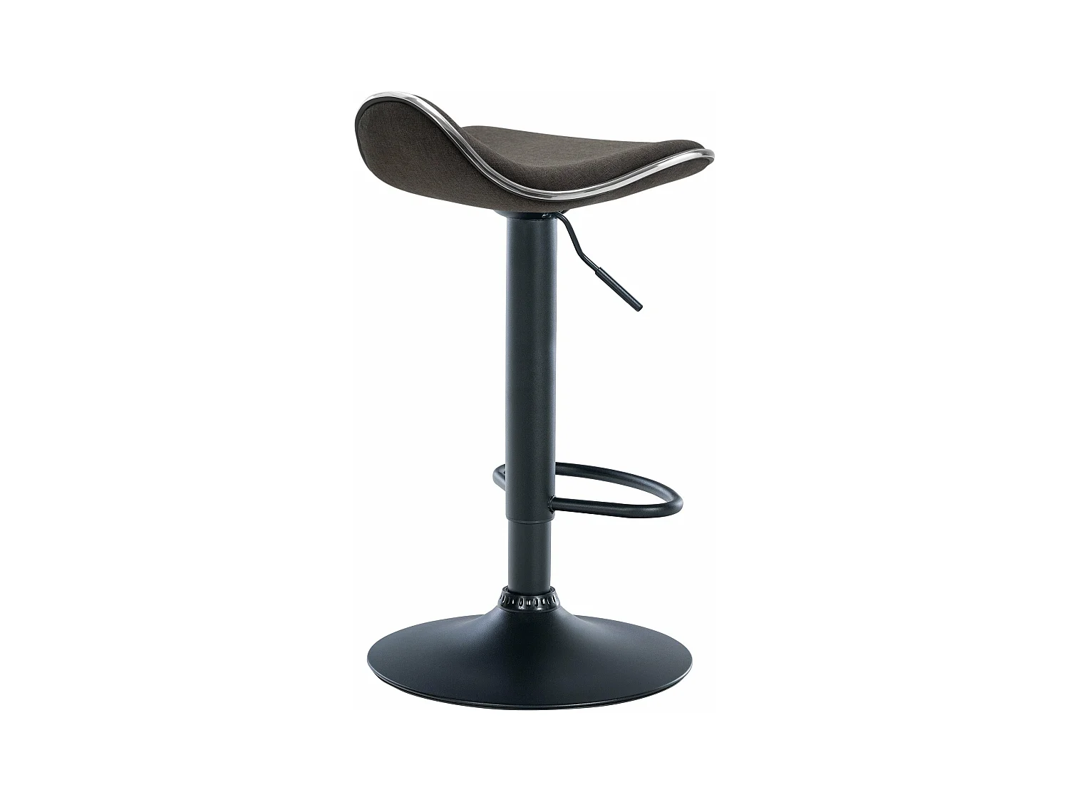Tabouret de bar x1 métal grise 45 x 45 x 71 cm 10_0005391