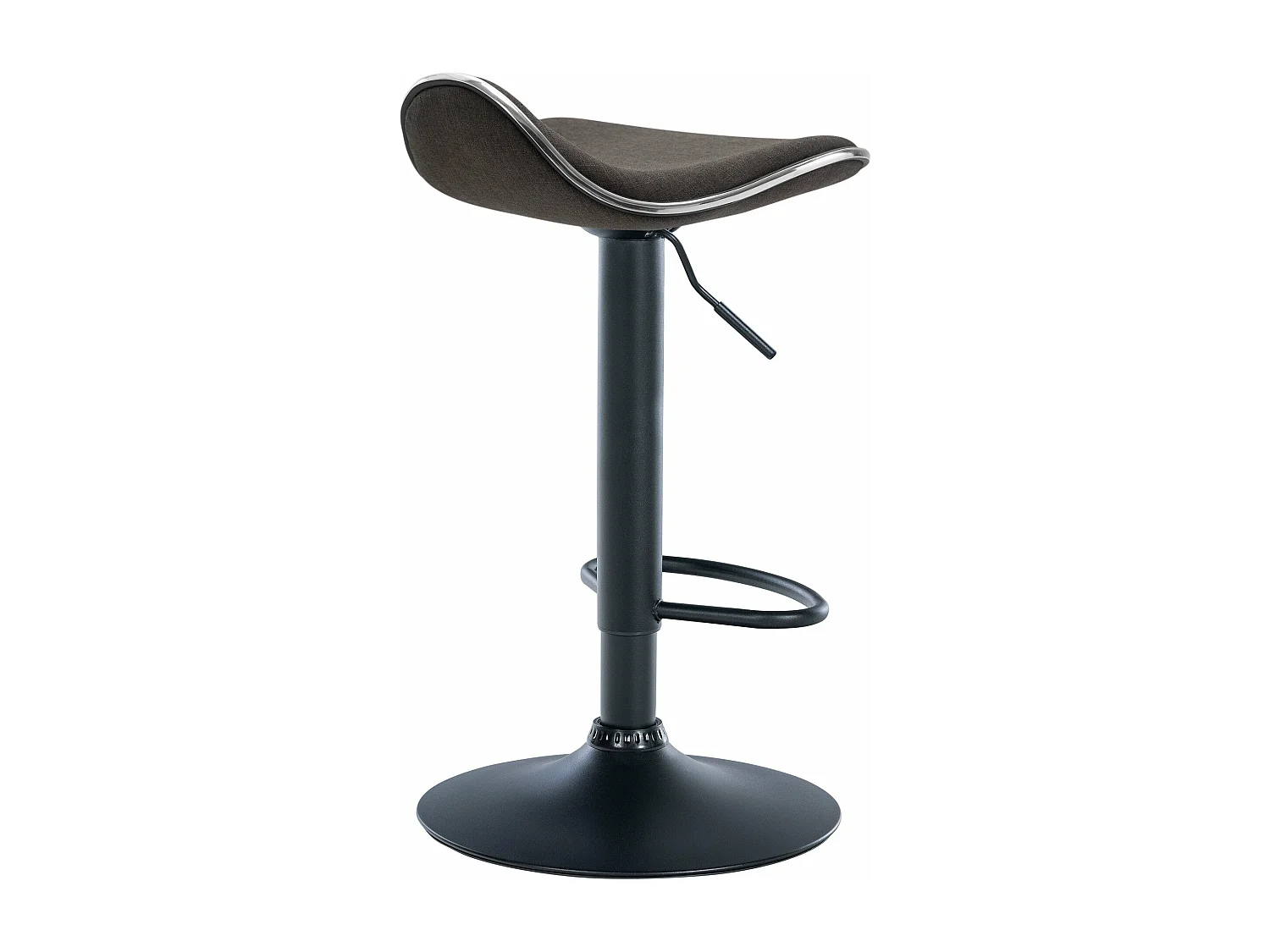 Tabouret de bar x1 métal grise 45 x 45 x 71 cm 10_0005391