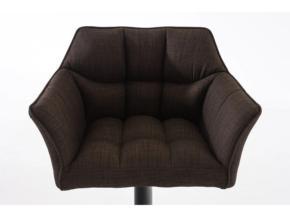 Tabouret de bar chaise métal marron 64 x 45 x 88 cm 10_0004694