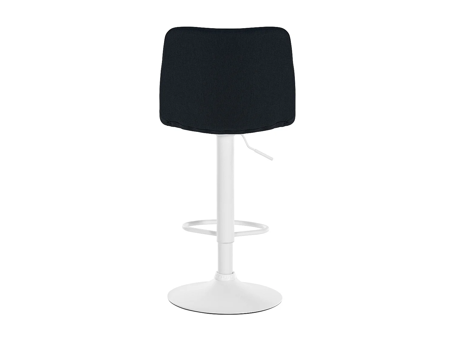 Tabouret de bar chaise métal blanche 45 x 46 x 89 cm 10_0005155