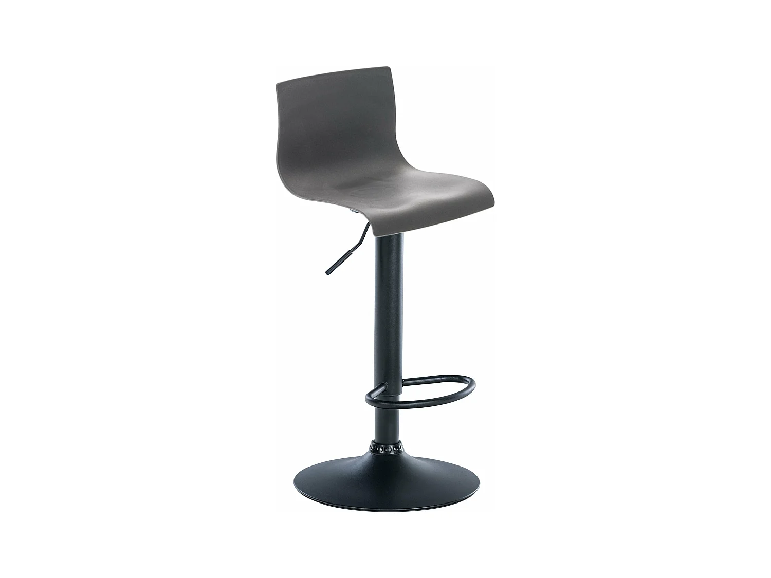 Tabouret de bar avec métal grise 39 x 36 x 84 cm 10_0004934