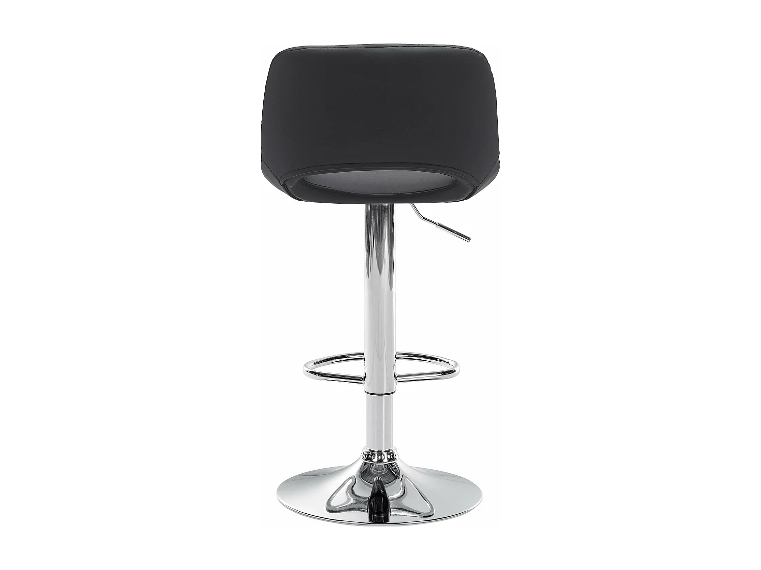 Tabouret de bar chaise métal argentée 42 x 46 x 86 cm 10_0004580