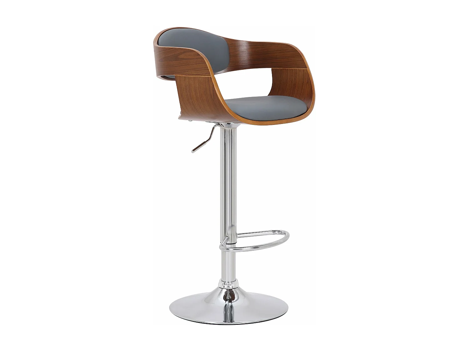 Lot de 2 tabourets bois marron 50 x 48 x 88 cm 10_0004247