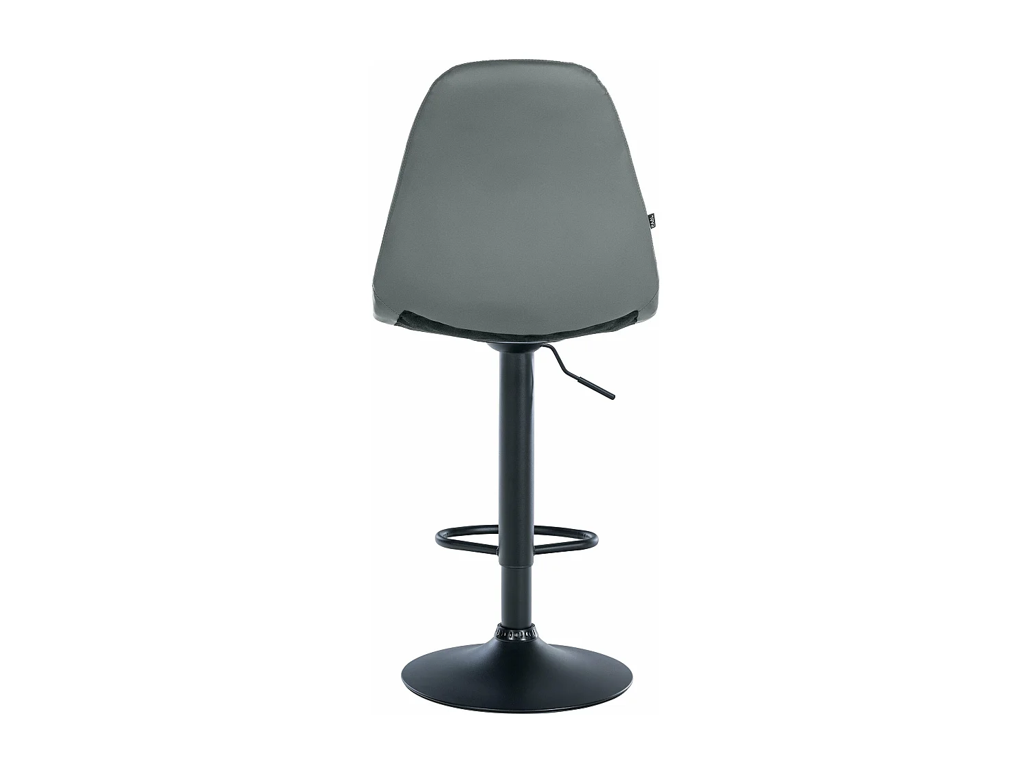 Tabouret de bar x1 métal grise 47 x 56 x 58 cm 10_0004815