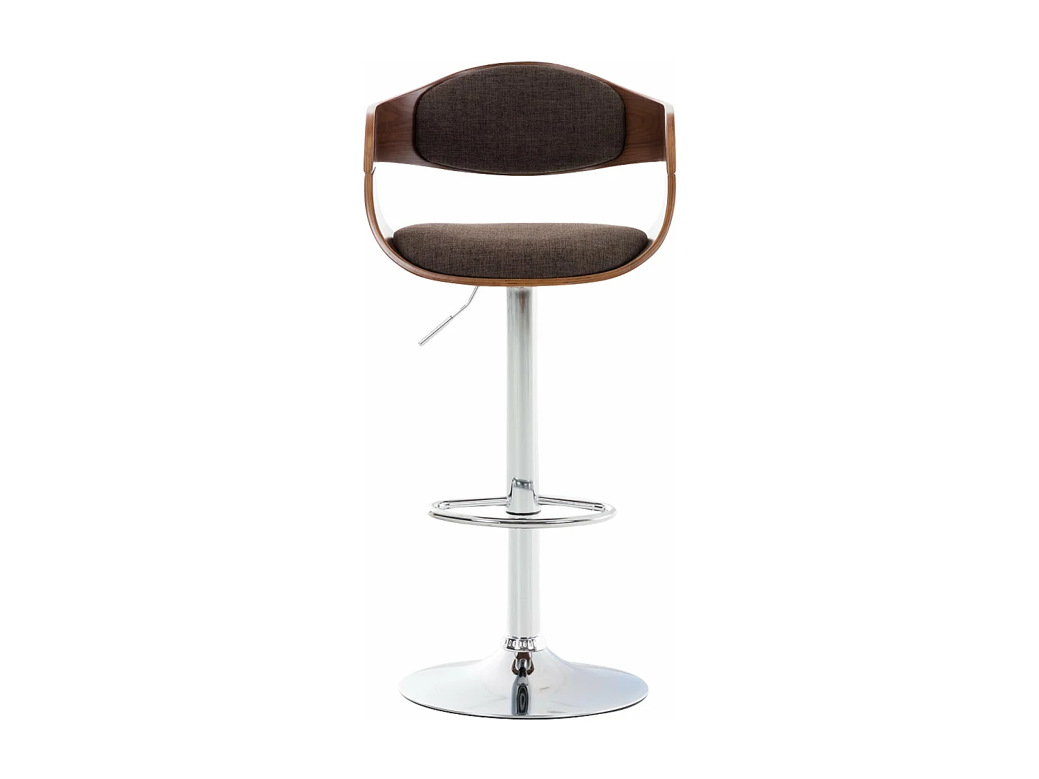 Tabouret de bar x1 bois marron 50 x 48 x 88 cm 10_0005045