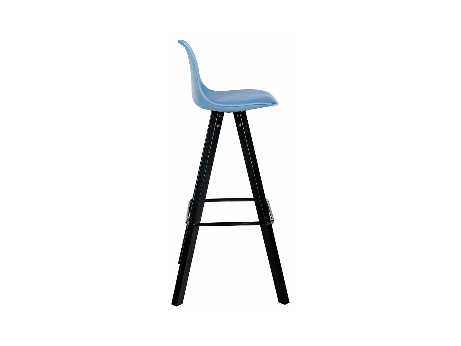 Tabouret de bar chaise bois bleue 38 x 44 x 99 cm 10_0004631