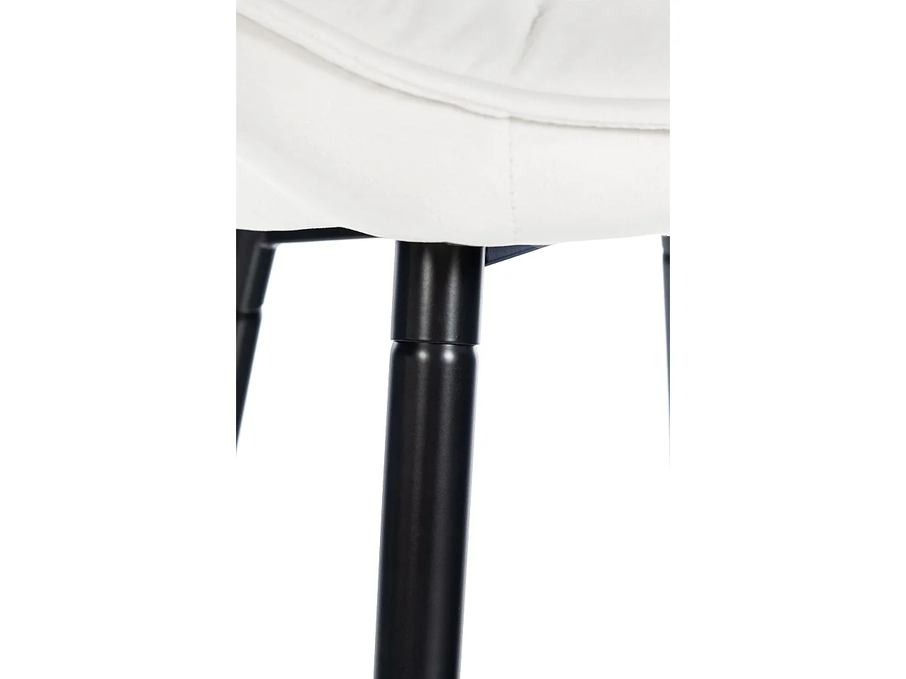 Tabouret de bar chaise métal blanche 54 x 57.5 x 103 cm 10_0004884