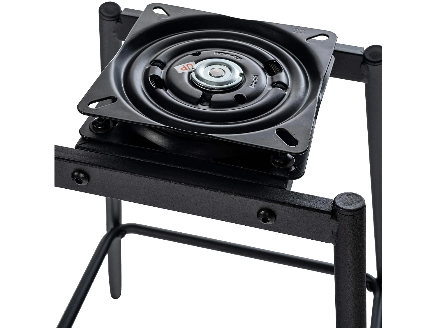 Tabouret de bar pivotant métal grise 49 x 56 x 105 cm 10_0005472