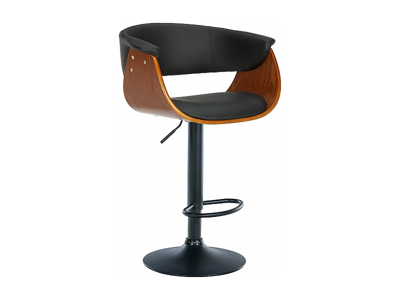 Tabouret de bar design métal marron 60 x 51 x 90 cm 10_0005452