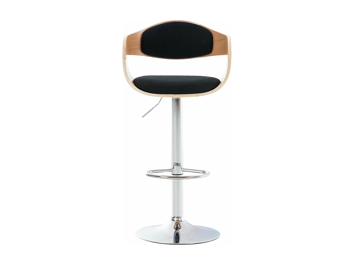 Lot de 2 tabourets bois marron 50 x 48 x 88 cm 10_0004253