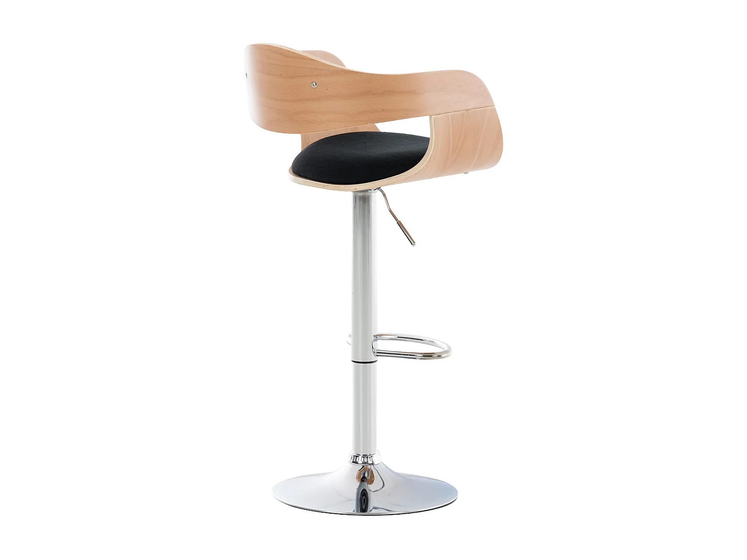 Lot de 2 tabourets bois marron 50 x 48 x 88 cm 10_0004253