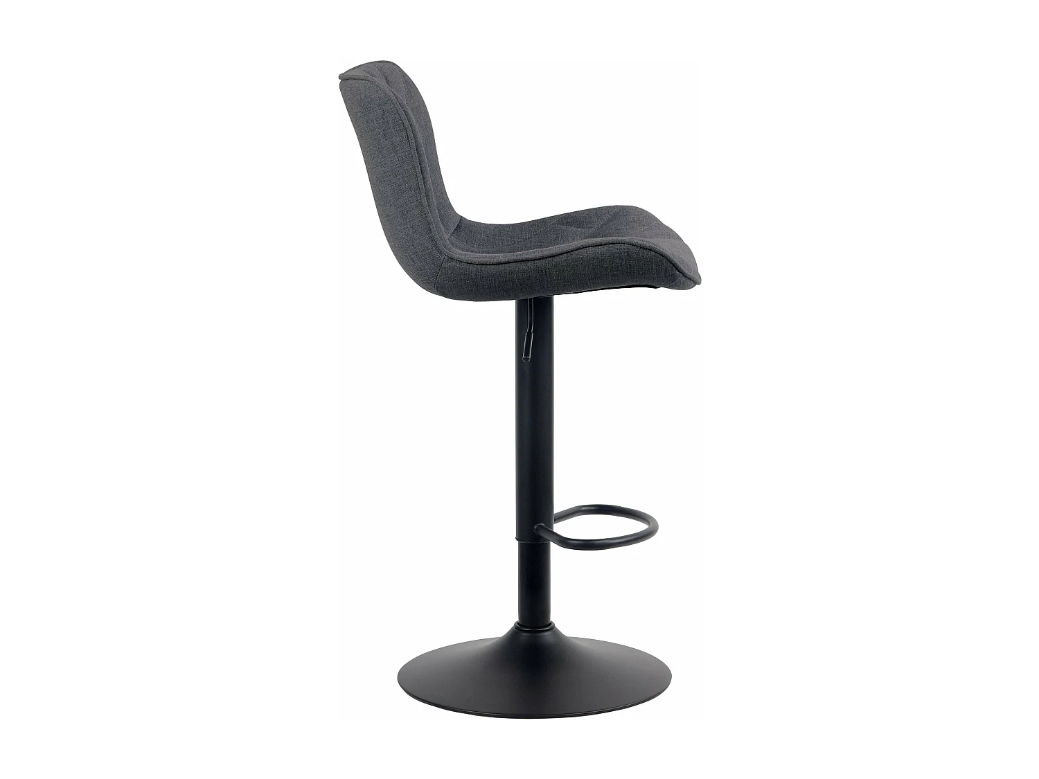 Tabouret de bar chaise métal argentée 48 x 54 x 83 cm 10_0005175