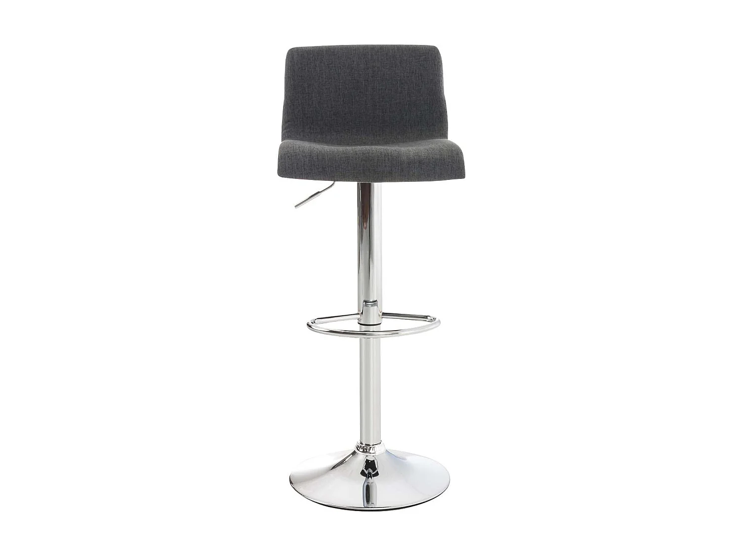Tabouret de bar avec métal grise 39 x 36 x 84 cm 10_0004967