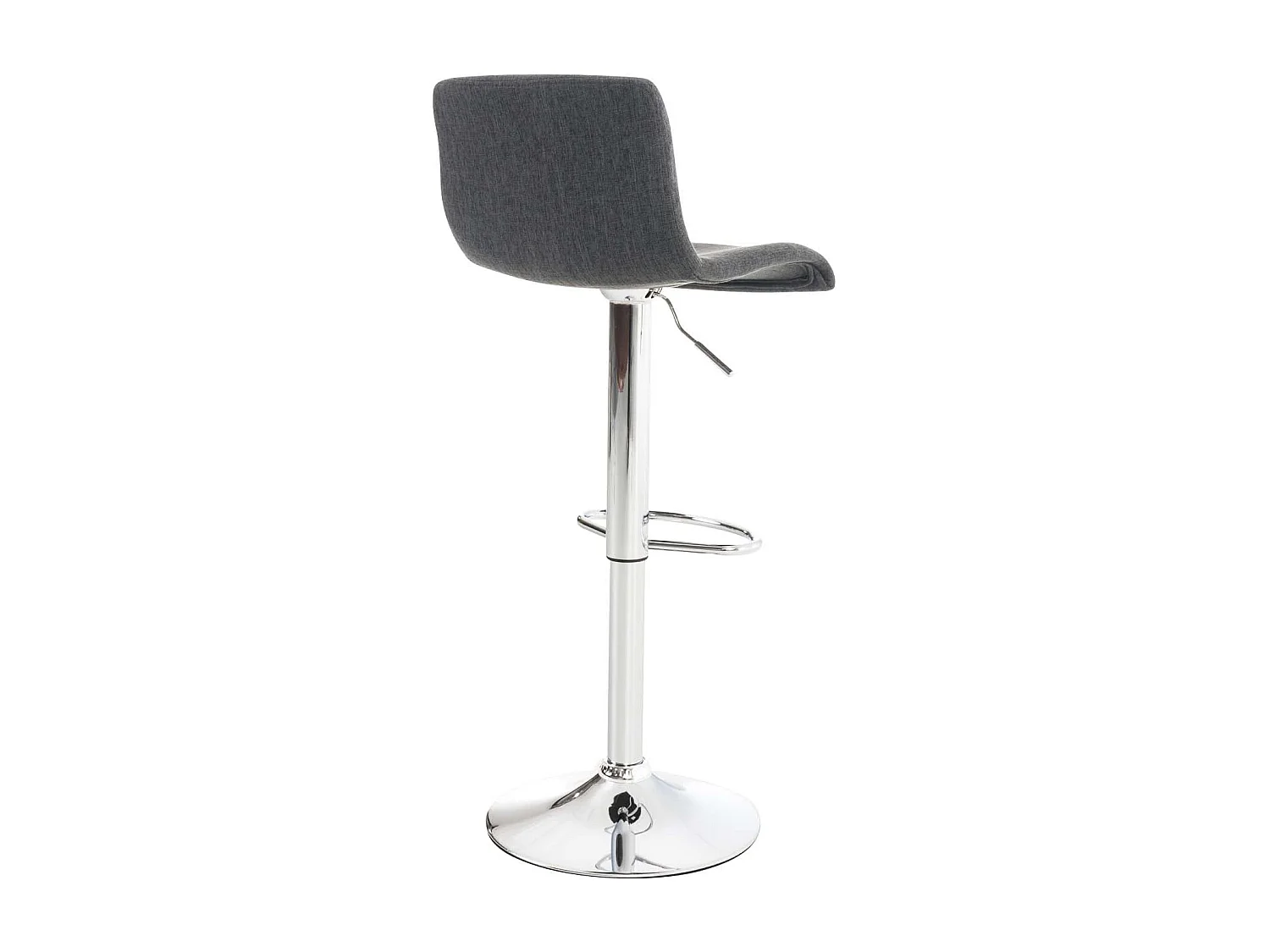 Tabouret de bar avec métal grise 39 x 36 x 84 cm 10_0004967