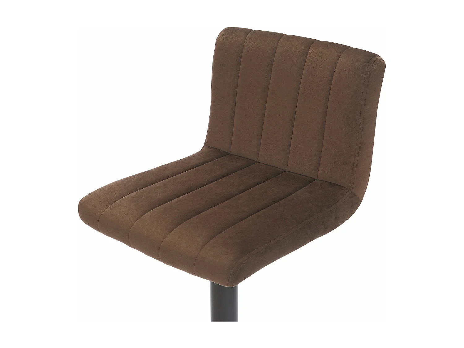 Tabouret de bar x1 métal marron 40 x 50 x 85 cm 10_0005001