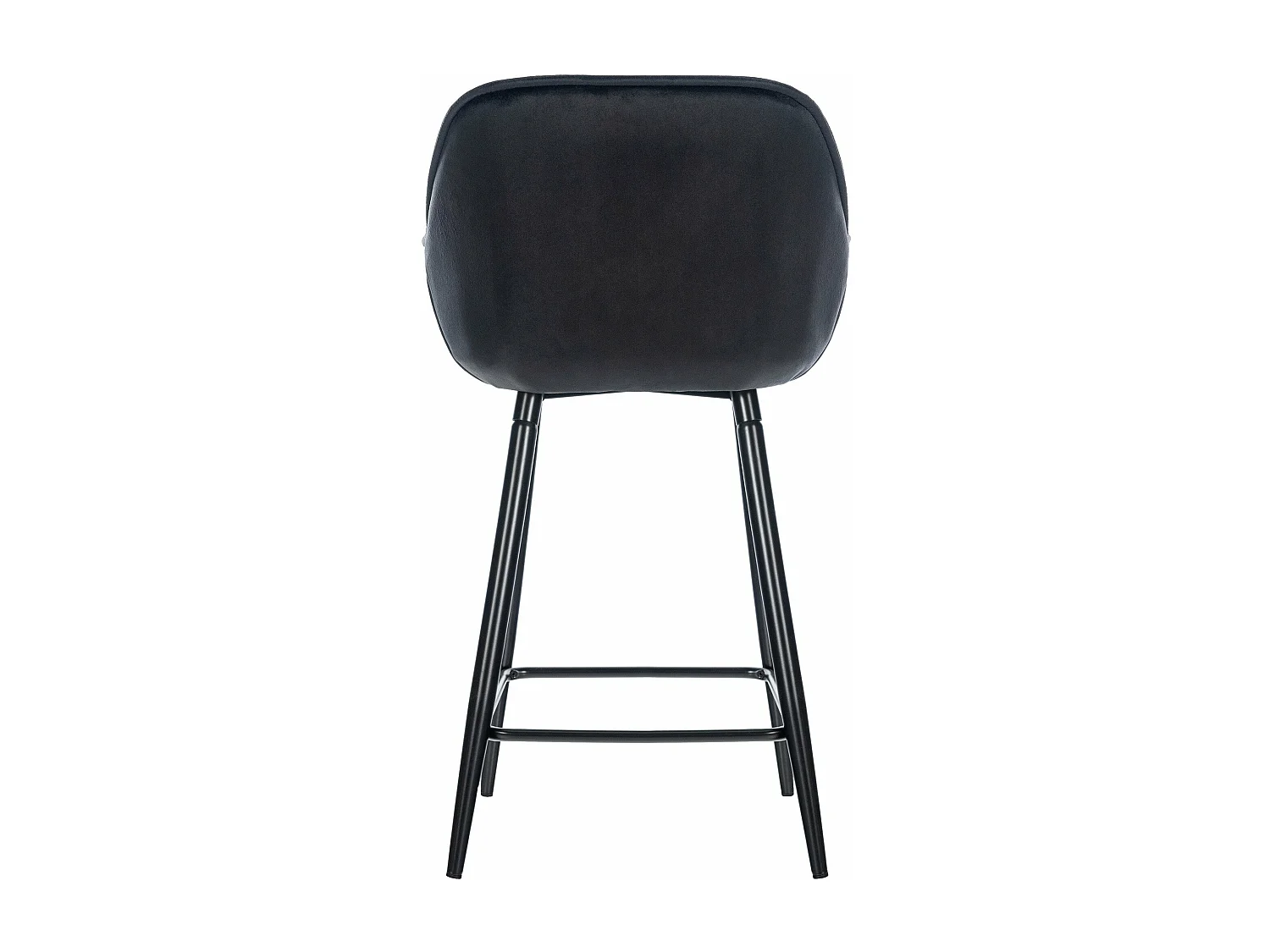 Tabouret de bar chaise métal argentée 54 x 57.5 x 103 cm 10_0004891