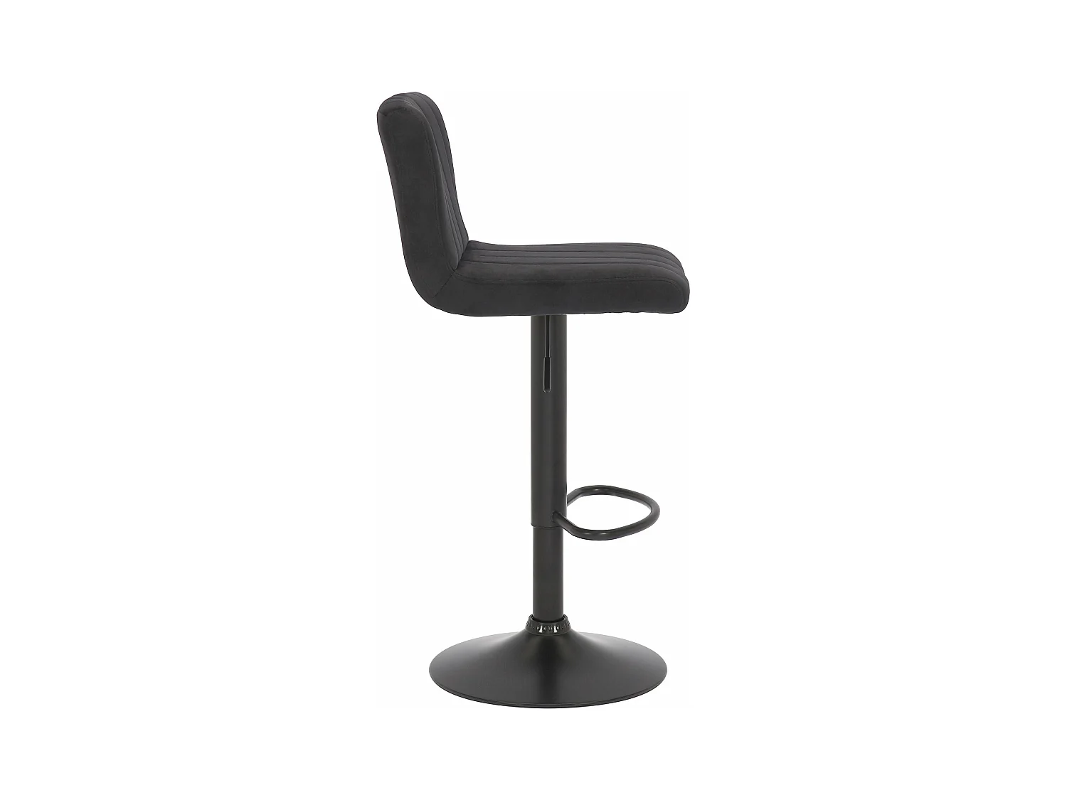 Tabouret de bar x1 métal argentée 40 x 50 x 85 cm 10_0004998