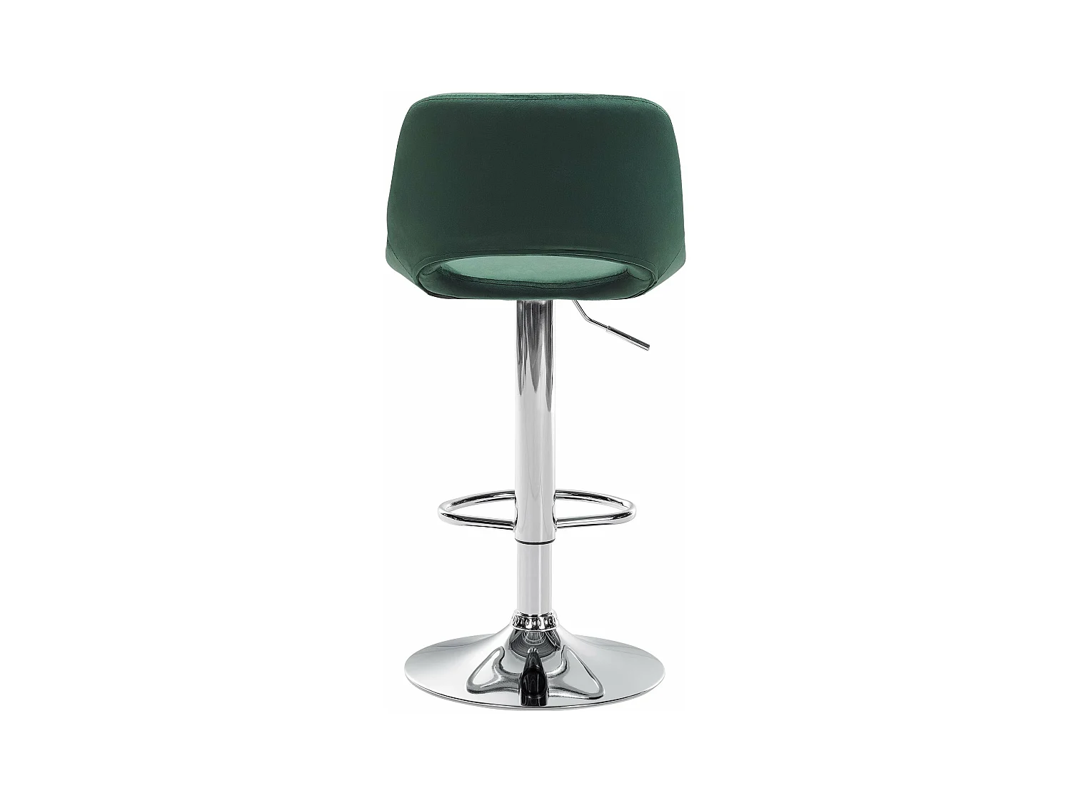 Tabourets de bar chaises métal argentée 42 x 46 x 86 cm 10_0004074