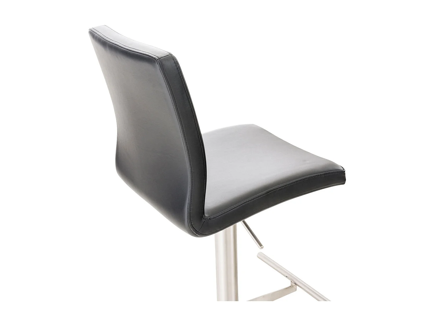 Tabouret de bar x1 métal argentée 40 x 49 x 93 cm 10_0004561