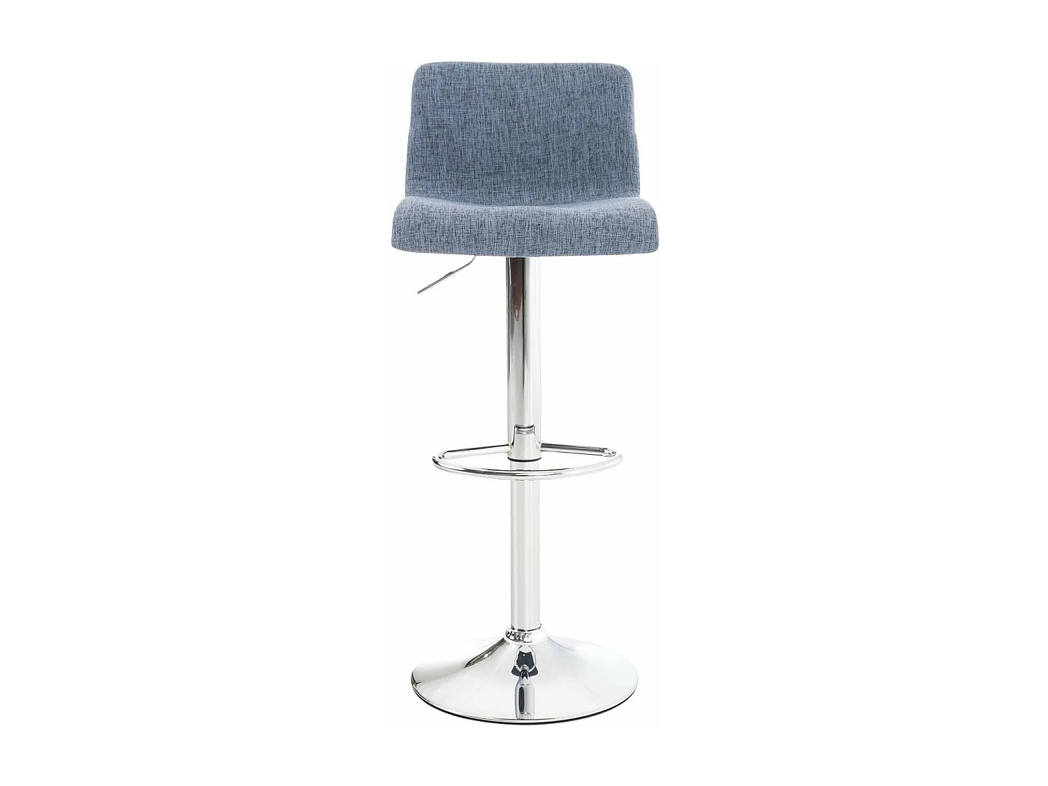 Tabouret de bar avec métal bleue 39 x 36 x 84 cm 10_0004964