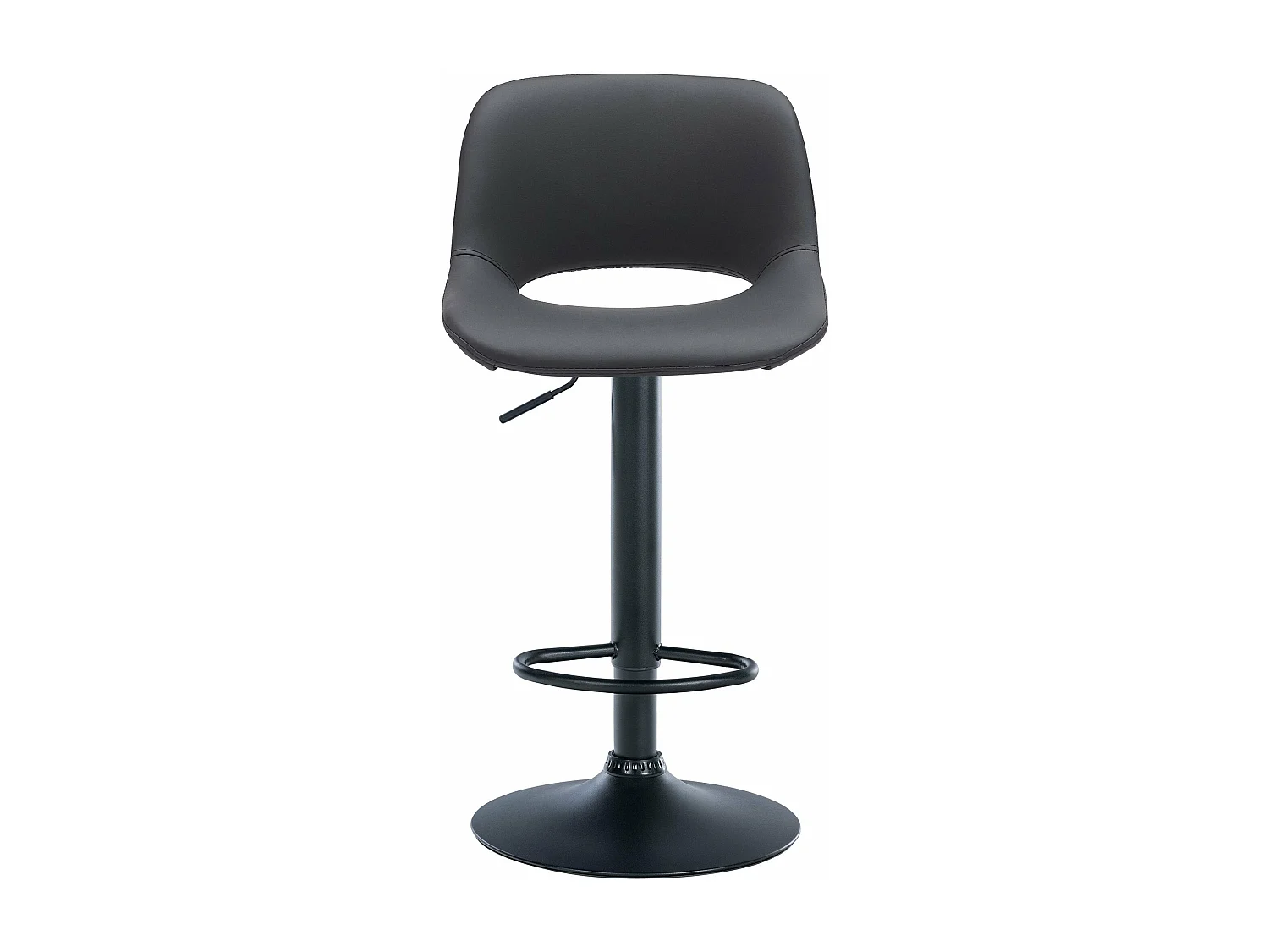 Tabourets de bar chaises métal argentée 42 x 46 x 86 cm 10_0004066