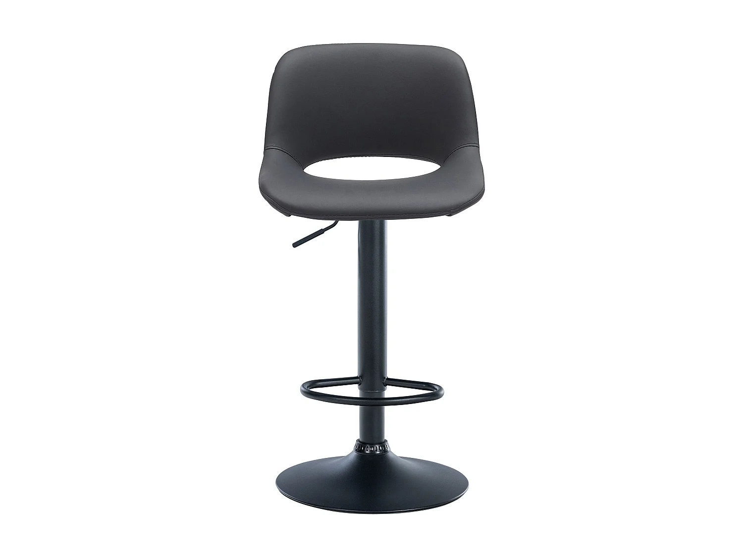 Tabourets de bar chaises métal argentée 42 x 46 x 86 cm 10_0004066
