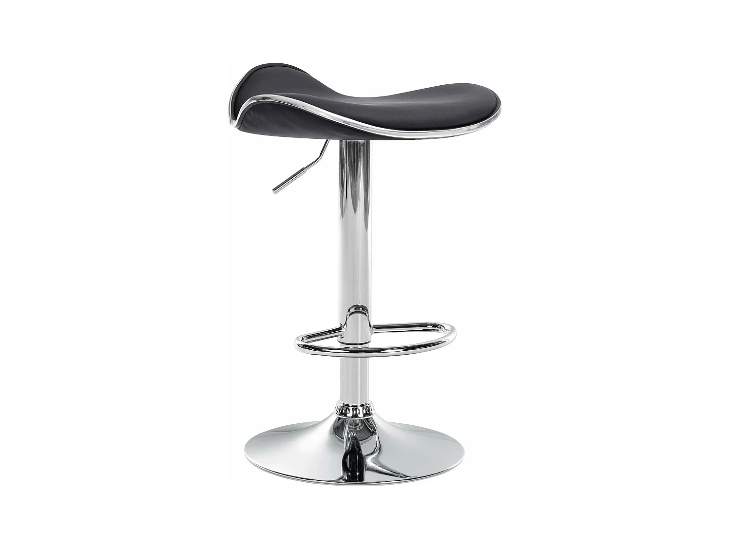 Tabouret de bar x1 métal argentée 45 x 45 x 71 cm 10_0005376
