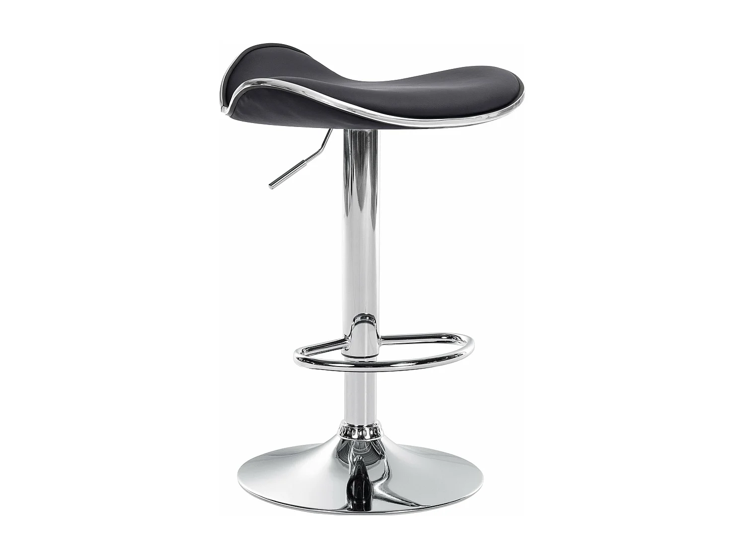 Tabouret de bar x1 métal argentée 45 x 45 x 71 cm 10_0005376